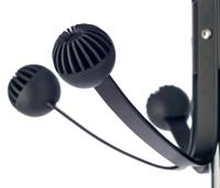 Unilux kapstok Hakea, zwart en chroom - thumbnail