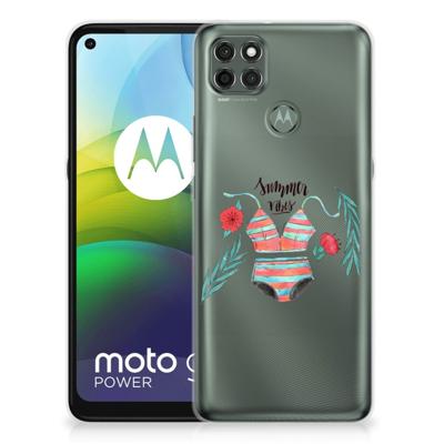 Motorola Moto G9 Power Telefoonhoesje met Naam Boho Summer Motorola Moto G9 Power Telefoonhoesje met Naam Boho Summer