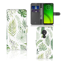 Motorola Moto G7 Power Hoesje Leaves - thumbnail