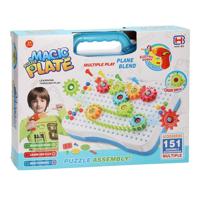 Magic Plate Schroeven & Tandwielen, 151dlg. - thumbnail