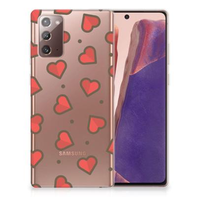 Samsung Note 20 | TPU bumper | Hearts