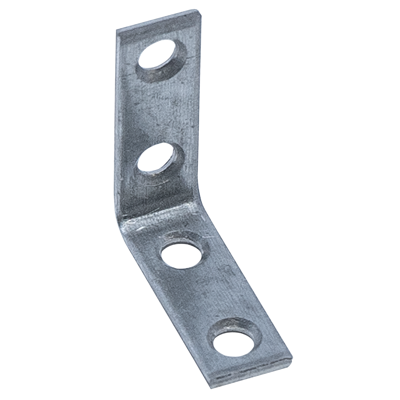 Waelbers Meubelhoek 30 mm, blauw verzinkt (GV) per 4 KVP - 20 Stuk(s) - 2611KVP.24