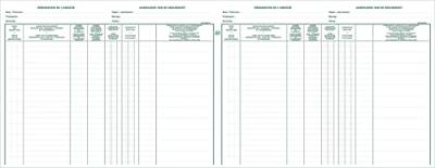 Exacompta effectenregister, ft 24 x 32 cm, tweetalig, voor BVBA