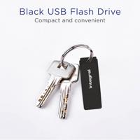 Integral USB 2.0 stick, 64 GB, zwart - thumbnail