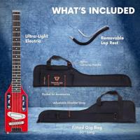 Traveler Guitar Ultra-Light Electric Torino Red met gigbag - thumbnail