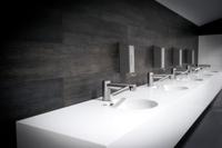 Dyson Airblade Wash & Dry handdroger 1000W en wastafelkraan in 1 met lage uitloop 15.9x30.3x28.6cm droogtijd 12 sec. RVS 245265-01 - thumbnail