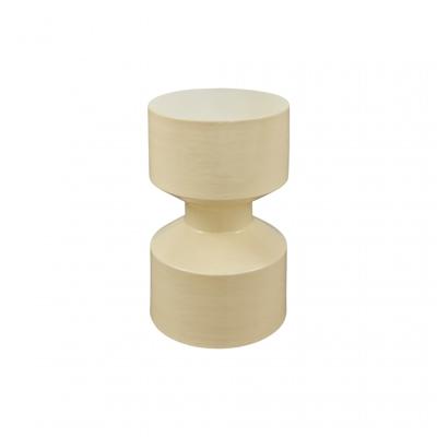 WOOOD Bijzettafel 'Hidde' 30cm, kleur Geel WOOOD Bijzettafel 'Hidde' 30cm, kleur Geel