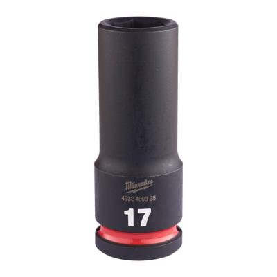 Milwaukee ShockWave™ Krachtdop 1/2" | lang | 17mm - 4932480335