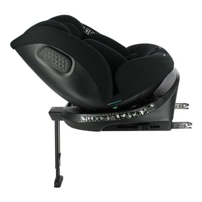 Isofix autostoeltje NANIA SPIRIT 40-150 cm R129 - 0 tot 10 jaar - Achterwaarts gericht 40-105 cm - Verstelbare hoofdsteun - Liggend - Draaibaar - Zwart