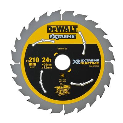 DeWalt Accessoires DT99565 XR Cirkelzaagblad 210x30mm 24 tands - DT99565-QZ