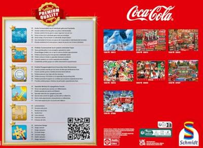 Puzzel - SCHMIDT SPIELE - Coca Cola Nostalgie - 1000 stukjes - Vanaf 14 jaar