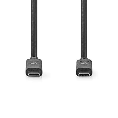 USB 3.1-Kabel (Gen2) | USB-C Male - USB-C Male | 1,0 m | Zwart USB 3.1-Kabel (Gen2) | USB-C Male - USB-C Male | 1,0 m | Zwart