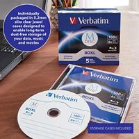 Verbatim 98913 M-Disc Blu-ray XL 100 GB 5 stuk(s) Jewelcase - thumbnail