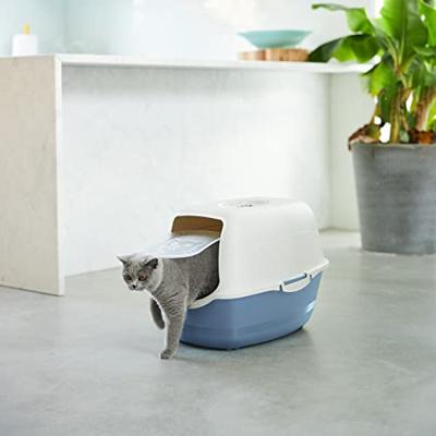 Rotho bailey kattenbak eco blauw/zand