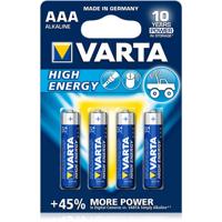 4 x AAA Varta alkaline batterijen - LongLife Power - 4903 - thumbnail