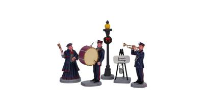 Lemax christmas band s/5 kerstdorp figuur type 4 Caddington Village 2006