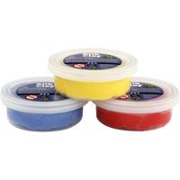 Silk Clay ®, blauw, rood, geel, 3x14 gr/ 1 doos - thumbnail