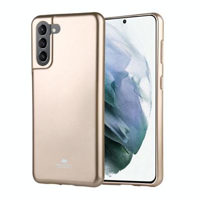 Voor Samsung Galaxy S21+ 5G GOOSPERY JELLY Volledige dekking Soft case(Goud) Voor Samsung Galaxy S21+ 5G GOOSPERY JELLY Volledige dekking Soft case(Goud)