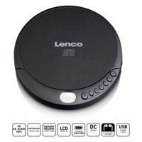 Lenco CD-010 Discman CD, CD-RW, CD-R Acculaadfunctie Zwart - thumbnail