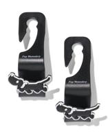 HEMA Takkie ophanghaakje voor in de auto (zwart) - thumbnail