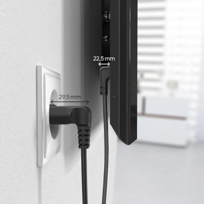 Hama 00223282 Stroom Netkabel Zwart 1.5 m