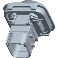 TE Connectivity 1-1703820-1 Female behuizing (board) HDSCS, MCP Totaal aantal polen: 6 Inhoud: 1 stuk(s) - thumbnail