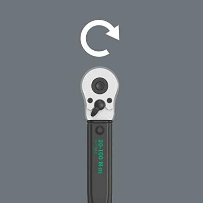 Wera Click-Torque B 2 draaimomentsleutel met omschakelratel, 20-100 Nm Wera Click-Torque B 2 draaimomentsleutel met omschakelratel, 20-100 Nm