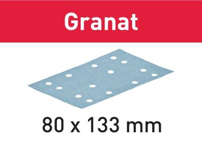 Festool Accessoires Granat STF 80x133 P80 GR/10 Schuurstroken | 497128 Festool Accessoires Granat STF 80x133 P80 GR/10 Schuurstroken | 497128