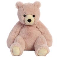 Aurora knuffelbeer Olivia meisjes 30 cm pluche zalmroze - thumbnail