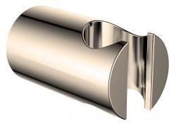 Luxe vaste handdouchehouder messing geborsteld staal Luxe vaste handdouchehouder messing geborsteld staal