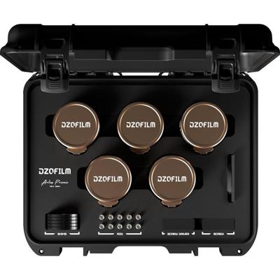 DZOFilm Arles Lustre 14/21/25/35/40/50/75/100/135/180mm FF/VV Prime Cine Lens (PL mount, meter)