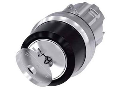 Siemens 3SU1050-4CF11-0AA0 Sleutelschakelaar 1 x 90 ° IP66, IP67, IP69/IP69K 1 stuk(s)
