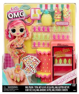L.O.L. Surprise o.m.g. sweet nails pinky pops fruit shop