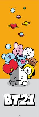 Poster BT21 - Characters 53x158cm Poster BT21 - Characters 53x158cm