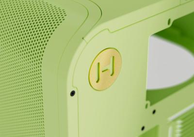 HYTE HYTE X50 Matcha Milk Midi-tower Behuizing, Gaming-behuizing, PC-behuizing Groen