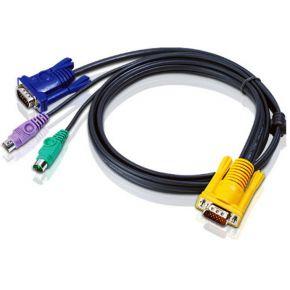Aten 2L-5206P Kvm Special Combination Cable, Vga/ps/2