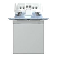 Merten MEG2310-0460 Wandcontactdoos System M Aluminium 1 stuk(s) - thumbnail