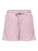 Only Onlluna Bermuda Short S Ub Swt 15371343 Korte Broeken 5044412 Pale Lilac Smal Ditsy Cloud - thumbnail