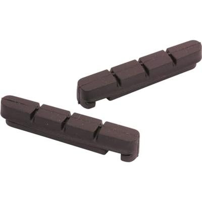 Shimano Road vervangings remschoenen elvedes 55 mm voor cartridge v-brake (op kaart) - thumbnail