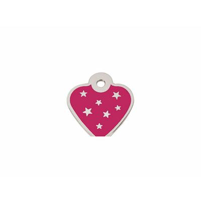 Naamplaatje voor halsband Imarc PetScribe Passion Roze Zilver