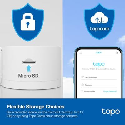 Tapo C125 Wifi-bewakingscamera met AI IP-camera Wit - thumbnail