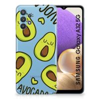 Samsung Galaxy A32 5G Telefoonhoesje met Naam Avocado Singing - thumbnail