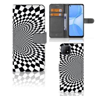 OPPO A73 5G | Book Case | Illusie OPPO A73 5G | Book Case | Illusie