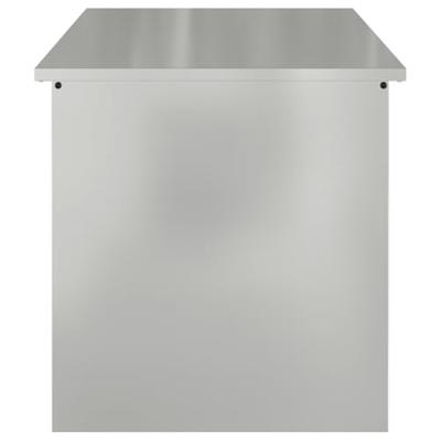 Buitenopslagdoos Zilver 100 x 50.5 x 50 cm Gegalvaniseerd staal
