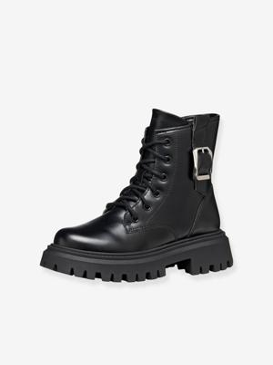 Hoge schonen J56M6C-J MAQUINNENS GIRL GEOX zwart Hoge schonen J56M6C-J MAQUINNENS GIRL GEOX zwart