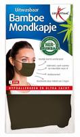 Lucovitaal Bamboe Mondkapje Groen - thumbnail