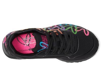 Skechers Uno Lite Spread The Love 314064L/BKMT Zwart-36 maat 36