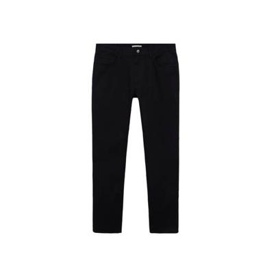 Mango Man slim fit broek zwart