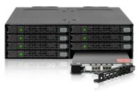 Icy Dock MB998SP-B opslagbehuizing 8x2,5 SATA behuizing voor 5,25 extern - thumbnail