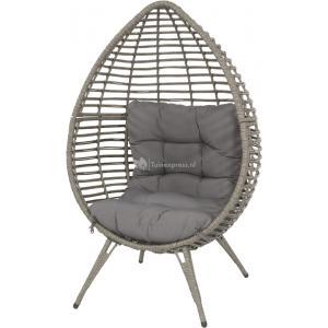 Relaxstoel Chill grijs l99b91h156 cm Relaxstoel Chill grijs l99b91h156 cm